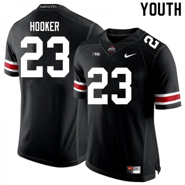 Ohio State Buckeyes #23 Marcus Hooker Youth College Jersey Black